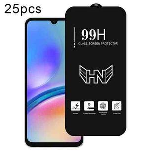 For Samsung Galaxy A05s 25pcs High Aluminum Large Arc Full Screen Tempered Glass Film