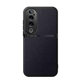 For vivo S19 Pro / vivo V40 Litchi Leather Magnetic Full Coverage Shockproof Phone Case(Black)