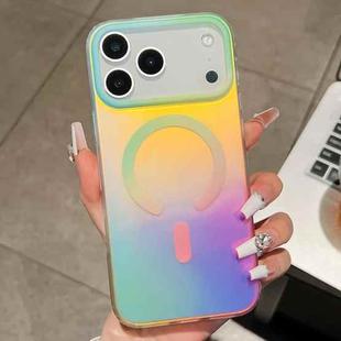 For iPhone 17 Pro Ink Gen2 Gradient MagSafe PC Hybrid TPU Phone Case(Colorful)