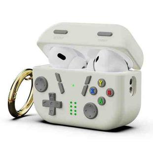 For AirPods Pro 2 / AirPods Pro Game Console Shape Wireless Earphones Protective Case(White)
