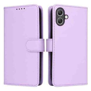 For Samsung Galaxy A07 4G BETOPNICE BN-005 2 in 1 Detachable Imitate Genuine Leather Phone Case(Light Purple)