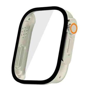 For Redmi Watch 5 Active Change to Ultra Tempered Film Integrated PC Watch Protective Case(Ivory White)