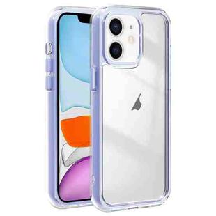 For iPhone 11 Acrylic Hybrid TPU 3-in-1 Airbag Shockproof Phone Case(Light Purple)