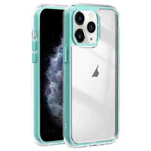 For iPhone 11 Pro Acrylic Hybrid TPU 3-in-1 Airbag Shockproof Phone Case(Mint Green)