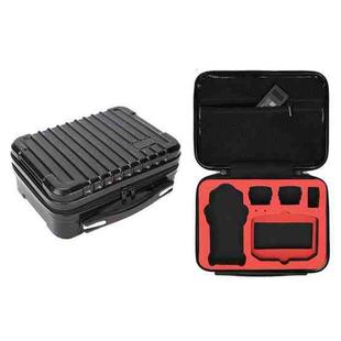 For DJI Mavic Air 2 Shockproof Portable ABS Suitcase Storage Bag Protective Box(Black)