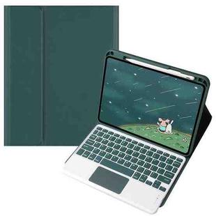 For OPPO Pad 3 / Pad 2 Candy Color Bluetooth Keyboard Leather Case,Square Keys with Touchpad(Green)