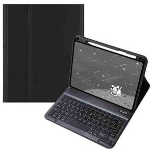 For OPPO Pad 3 / Pad 2 Candy Color Bluetooth Keyboard Leather Case, Square Keys(Black)