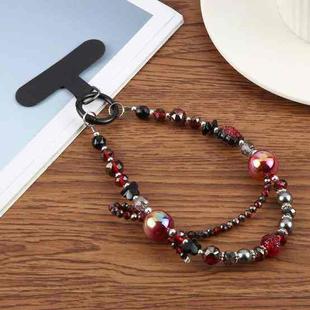 Flow Color Chain Phone Anti-lost Short Lanyard(Red)