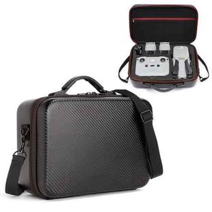 For DJI Mavic Air 2 Portable PU Shoulder Storage Bag Protective Box(Black)