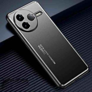 For Redmi K80 5G Frosted Metal Phone Case(Black)