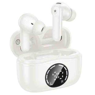 hoco EQ22 Singer True Wireless ANC+ENC Noise Reduction Bluetooth Earphone(Milky White)