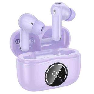 hoco EQ22 Singer True Wireless ANC+ENC Noise Reduction Bluetooth Earphone(Purple)