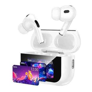 hoco EW79 Bright True Wireless ANC Noise Reduction Touchscreen Bluetooth Earphone(White)