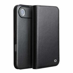 For iPhone 17 Air QIALINO Classic Gen2 Genuine Leather Phone Case(Black)