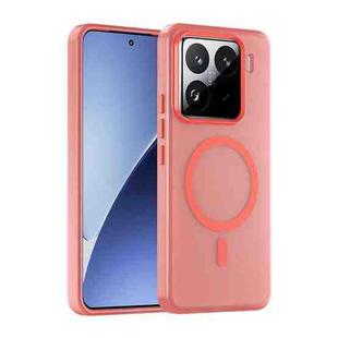 For Xiaomi 15 Pro MagSafe Frosted Translucent TPU + PC Full Coverage Phone Case(Red)