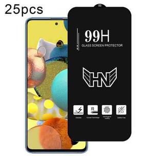 For Samsung Galaxy A51 5G UW 25pcs High Aluminum Large Arc Full Screen Tempered Glass Film