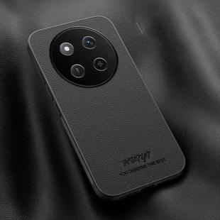 For Honor X60 Pro HUIYI Leather Magnetic Phone Case(Black)