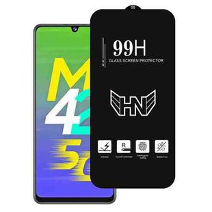 For Samsung Galaxy M42 5G High Aluminum Large Arc Full Screen Tempered Glass Film