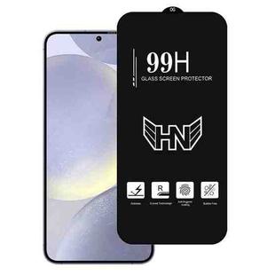 For Samsung Galaxy S24+ 5G 0.18mm High Aluminum Large Arc Full Screen Tempered Glass Film, Support Fingerprint Unlocking