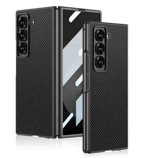 For Samsung Galaxy Z Fold6 Slim GKK Integrated AG Craft Skin Feel Full Coverage Phone Case(Carbon Fibre)