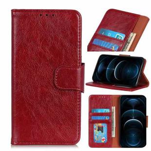 For iPhone 12 Pro MaX Napa Texture Horizontal Flip Leather Case with Holder & Card Slot & Wallet(Red)