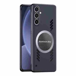 For Samsung Galaxy S25 5G All-inclusive Lens Frameless Graphene Cooling Phone Case(Black)