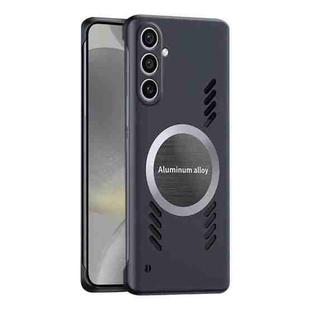 For Samsung Galaxy S24 5G All-inclusive Lens Frameless Graphene Cooling Phone Case(Black)