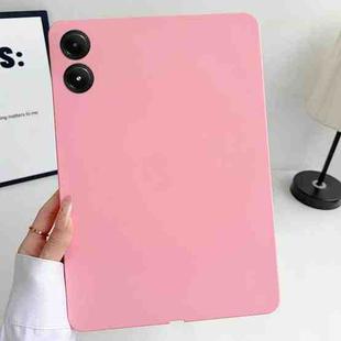 For Redmi Pad Pro Oil Spray Skin-friendly TPU Tablet Case(Pink)