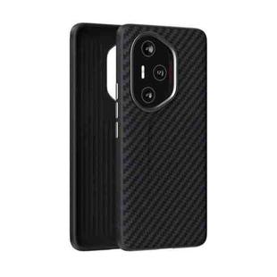 For Honor 300 Pro ABEEL C Carbon Fiber Series 6D Micro Relief Phone Case(Black)