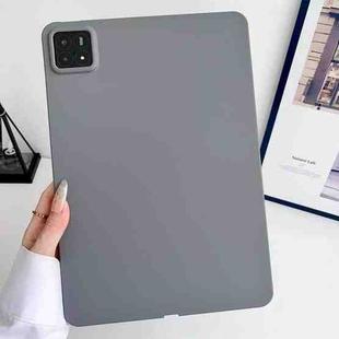 For Xiaomi Pad 7 Oil Spray Skin-friendly TPU Tablet Case(Grey)