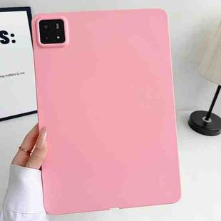 For Xiaomi Pad 7 Pro Oil Spray Skin-friendly TPU Tablet Case(Pink)