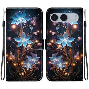 For OnePlus Nord 4 Crystal Texture Colored Drawing Leather Phone Case(Little Lantern Flower)