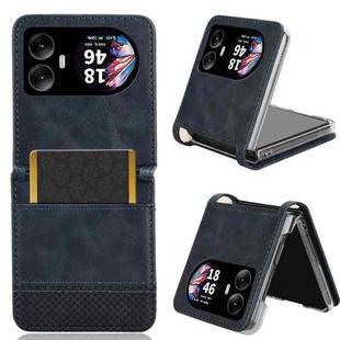 For Blackview Hero 10 Retro Texture Leather Phone Case(Blue)