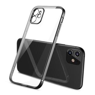 For iPhone 11 Pro Magic Cube Plating TPU Protective Case(Black)