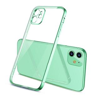 For iPhone 11 Pro Max Magic Cube Plating TPU Protective Case(Green)