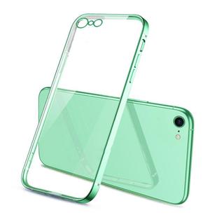For iPhone SE 2022 / SE 2020 Magic Cube Plating TPU Protective Case(Green)
