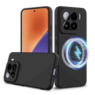 For Xiaomi 15 Shockproof Silicone Magsafe Phone Case(Black)