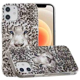 For iPhone 12 mini Luminous TPU Soft Protective Case(Leopard Tiger)