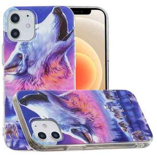 For iPhone 12 mini Luminous TPU Soft Protective Case(Seven Wolves)