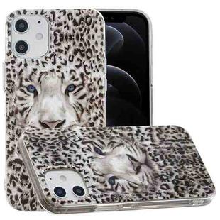 For iPhone 12 / 12 Pro Luminous TPU Soft Protective Case(Leopard Tiger)