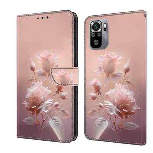 For Redmi Note 12 Pro 4G / 11 Pro Fresh Painted Leather Phone Case(Ceramic Flowers)