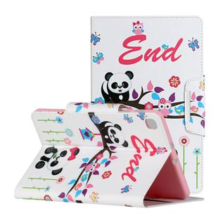 For Samsung Galaxy Tab A 8.4 (2020) / T307 Painted Pattern Horizontal Flip Leather Case with Holder(Panda)