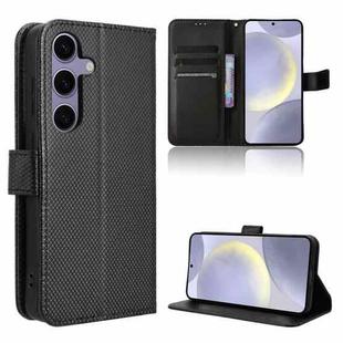 For Samsung Galaxy S24 FE 5G Diamond Texture Leather Phone Case(Black)