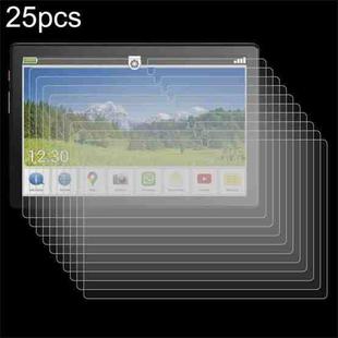 For Emporia Table 10.1 25pcs 9H 0.3mm Explosion-proof Tempered Glass Film