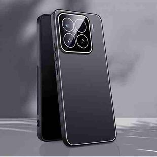 For Xiaomi 15 Ice Aluminum Metal Explosion-proof Frosted Phone Case(Black)