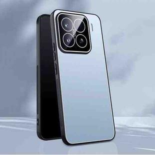 For Xiaomi 15 Ice Aluminum Metal Explosion-proof Frosted Phone Case(Blue)