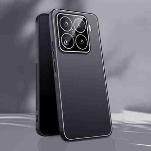For Xiaomi 15 Pro Ice Aluminum Metal Explosion-proof Frosted Phone Case(Black)