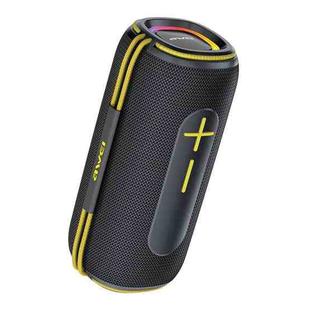 awei KA5 Portable Outdoor Colorful RGB Light Bluetooth Speaker(Black Yellow)