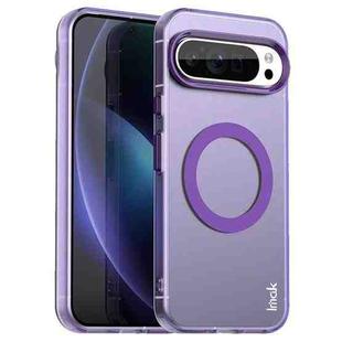 For Google Pixel 9 Pro XL IMAK Candy Series Shockproof MagSafe Phone Case(Purple)