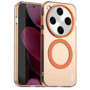 For OPPO Find X8 Pro IMAK Candy Series Shockproof MagSafe Phone Case(Orange)